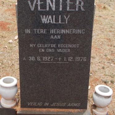 VENTER Wally 1927-1976