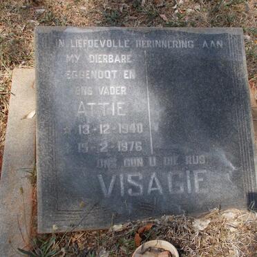 VISAGIE Attie 1940-1976