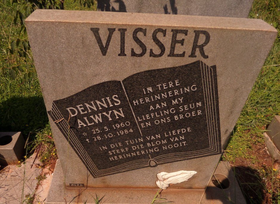 VISSER Dennis Alwyn 1960-1984