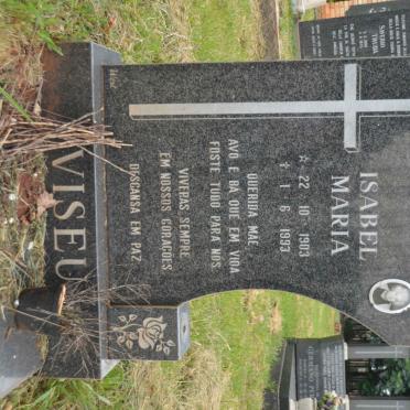 VISEU Isabel Maria 1903-1993