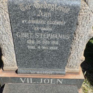 VILJOEN Gert Stephanus 1916-1956