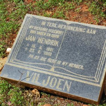 VILJOEN Jan Hendrik 1921-1992