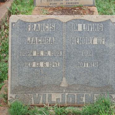VILJOEN Francis Jacoba 1905-1947