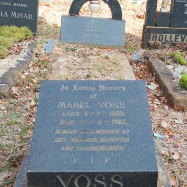 VOSS Mabel 1898-1962