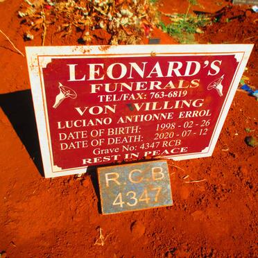 VONVILLING :: VAN HEERDEN