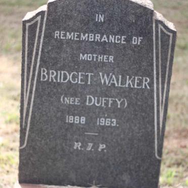 WALKER Bridget nee DUFFY 1888-1963