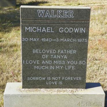WALKER Michael Godwin 1940-1975