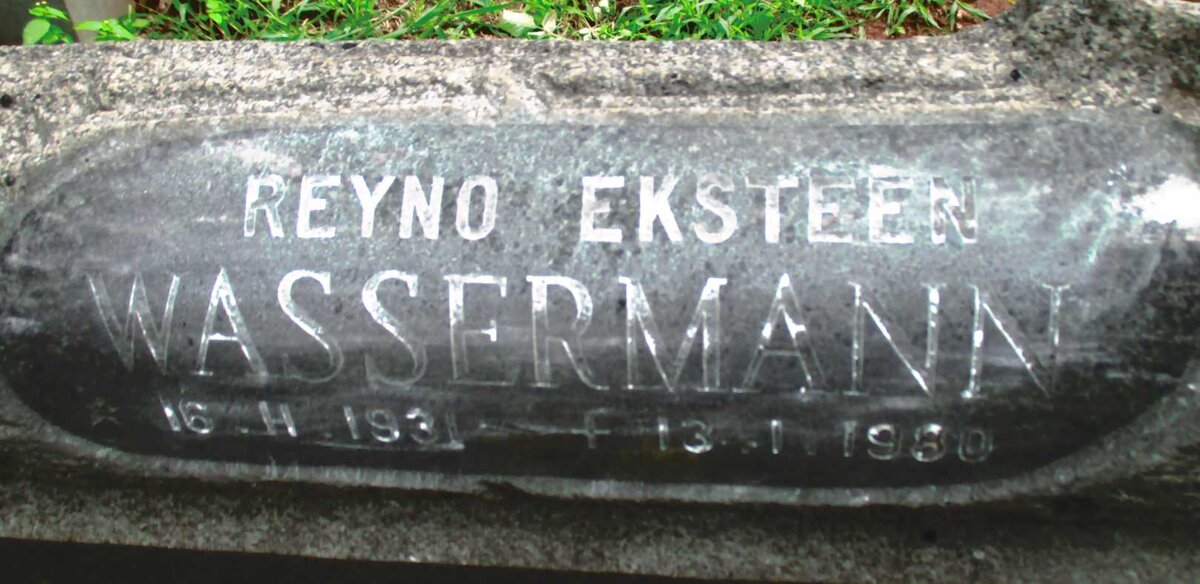 WASSERMANN Reyno Eksteen 1931-1980