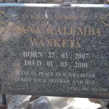 WANKETA Ivana Kalumba 2007-2010
