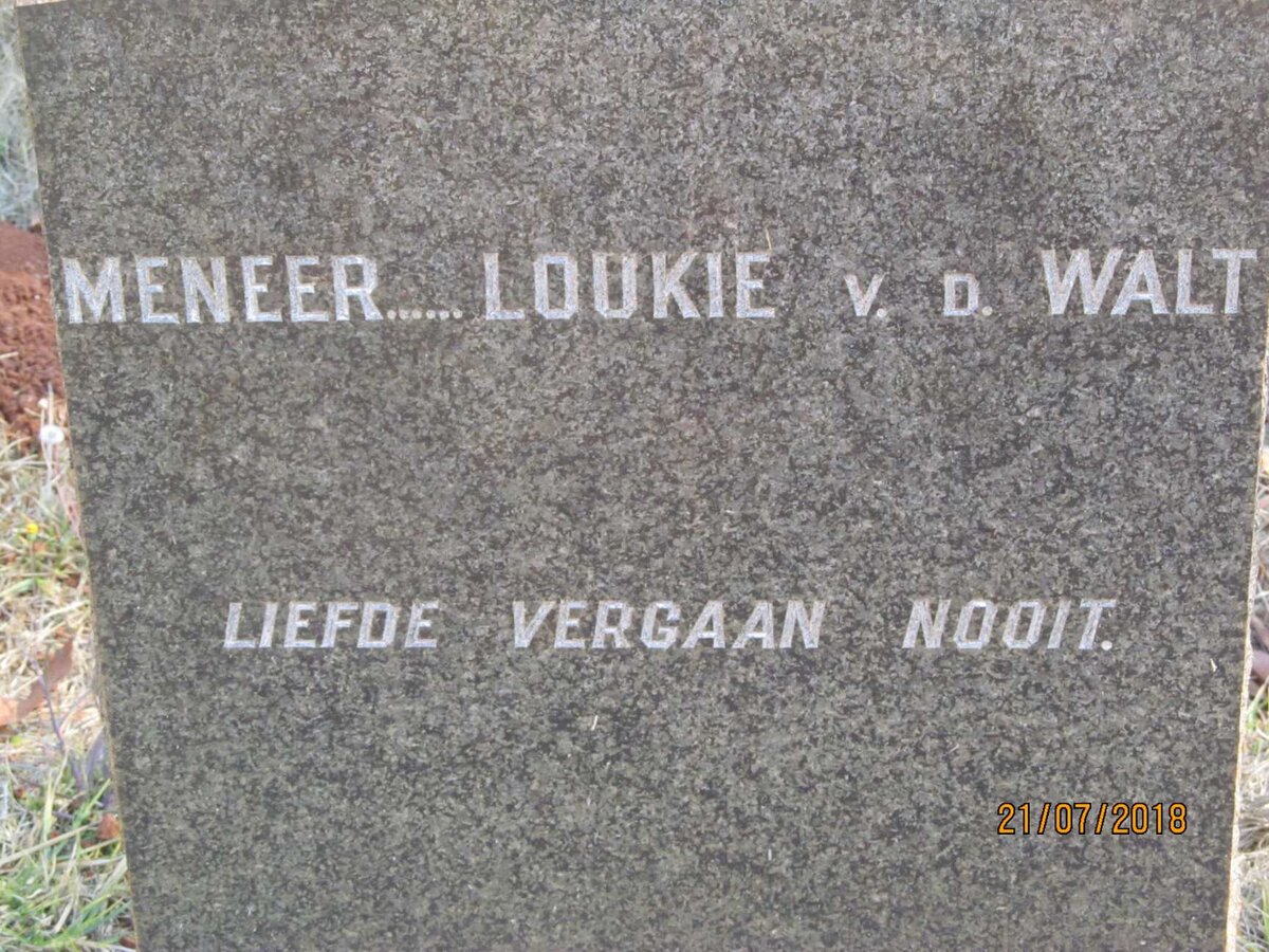 WALT Loukie, v.d.