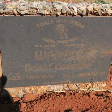 WANIKO Bright Godsplan 1994-2018