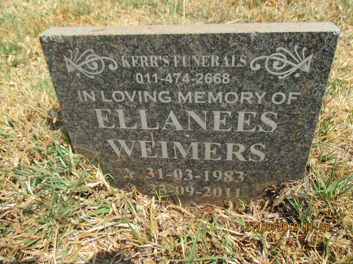 WEIMERS Ellanees 1983-2011