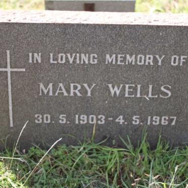 WELLS Mary 1903-1967
