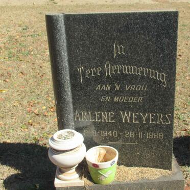 WEYERS Arlene 1940-1968