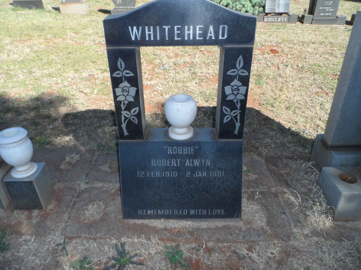 WHITEHEAD Robert Alwyn 1910-1981