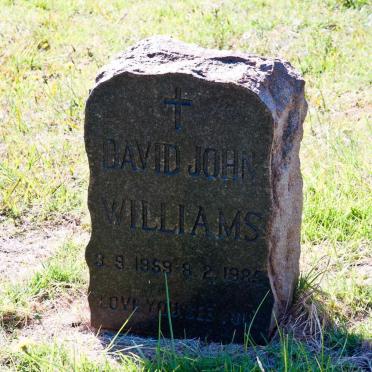 WILLIAMS David John 1959-1985