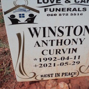 WINSTON Anthony Curvin 1992-2021