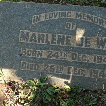 WIT Marlene, de 1946-1946