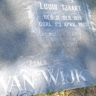 WIJK Louis Tjaart, van 1918-1966