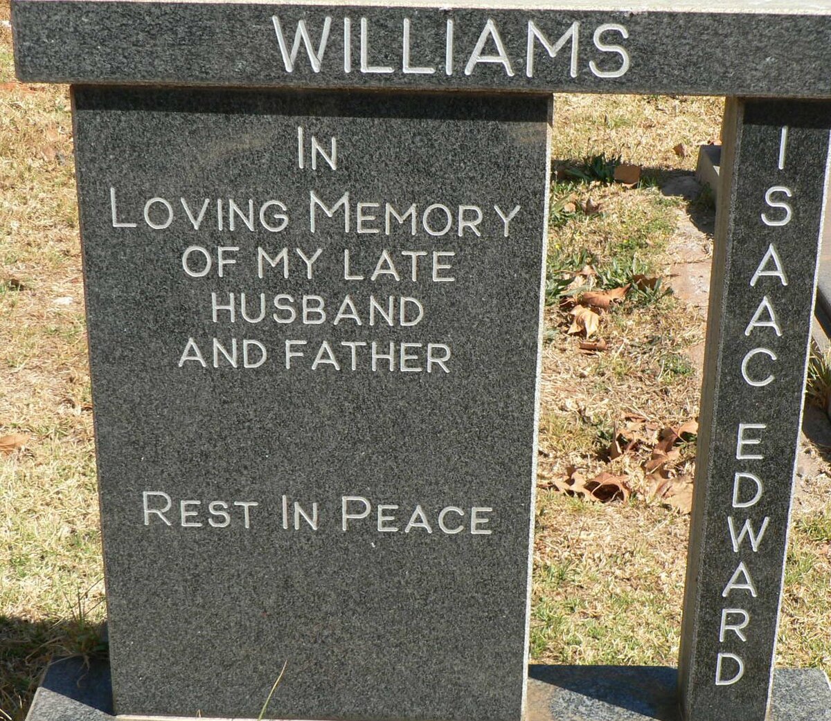 WILLIAMS Isaac Edward