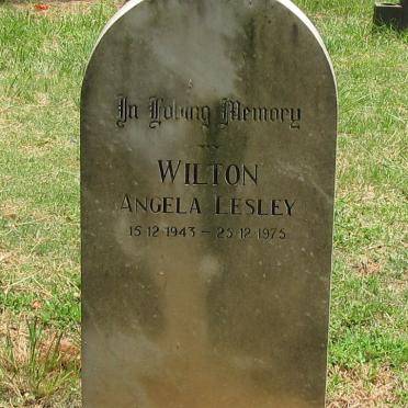 WILTON Angela Lesley 1943-1975
