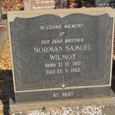 WILMOT Norman Samuel 1910-1963