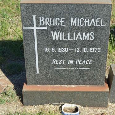 WILLIAMS Bruce Michael 1930-1973