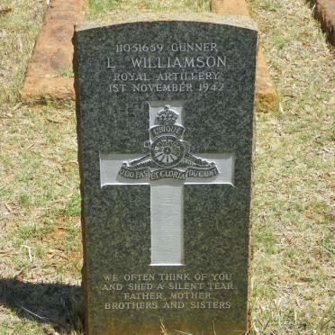 WILLIAMSON L. -1942