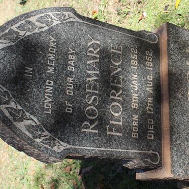 WORROLL Rosemary Florence 1952-1952