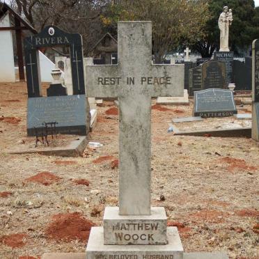 WOOCK Matthew 1926-1961