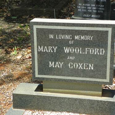 WOOLFORD Mary :: COXEN May
