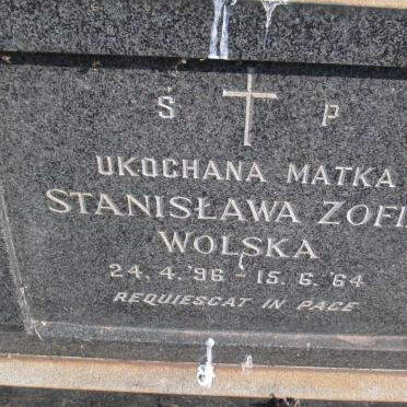 WOLSKA Stanislawa Zofia 1896-1964