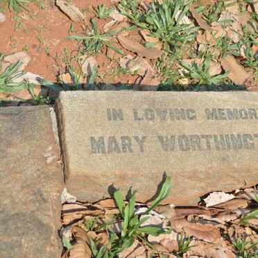 WORTHINGTON Mary
