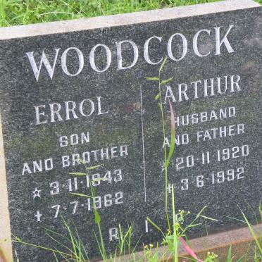 WOODCOCK Arthur 1920-1992 &amp; Errol 1943-1962