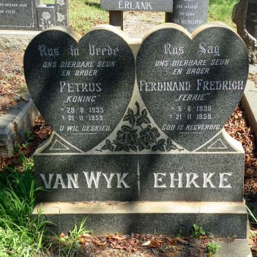 WYK Petrus, van 1935-1959 :: EHRKE Ferdinand Fredrich 1938-1959