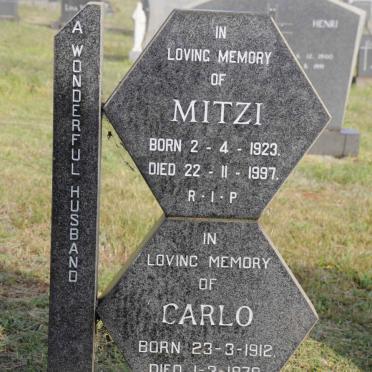 ZELGER Carlo 1912-1978 &amp; Mitzi 1923-1997