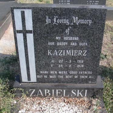 ZABIELSKI Kazimierz 1918-1974