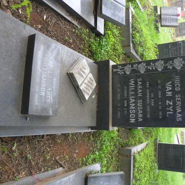 ZYL Hugo Servaas, van 1908-1974 :: WILLIAMSON Olaf Laurance 1906-1985 &amp; Sarah Susana VAN ZYL 1906-1985