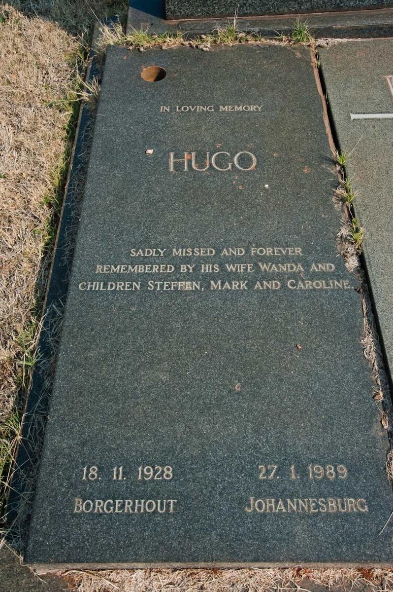 ZWAM Hugo, van 1928-1989