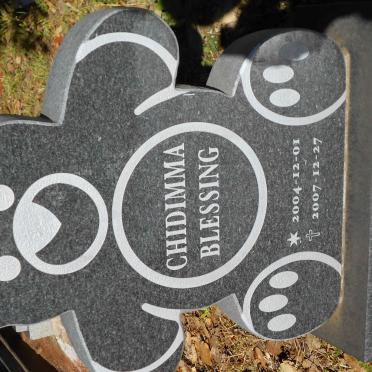 IGBOANUGO Chidimma Blessing 2004-2007