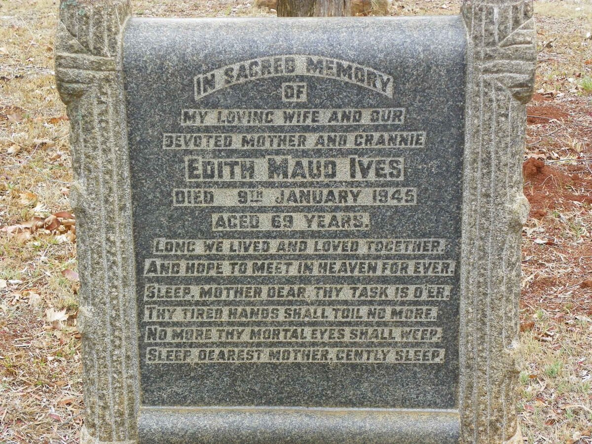 IVES Edith Maud -1945