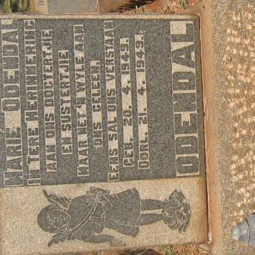 ODENDAL Marie 1949-1949