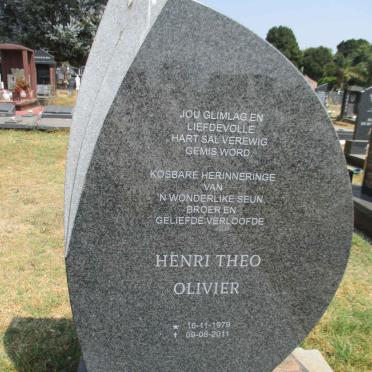 OLIVIER Henri Theo 1979-2011