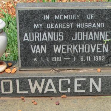 OLWAGEN Adrianus Johannes van Werkhoven 1918-1983