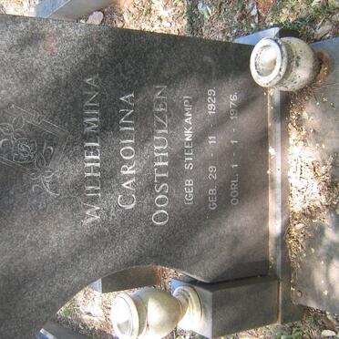 OOSTHUIZEN Wilhelmina Carolina nee STEENKAMP 1929-1976