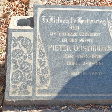 OOSTHUIZEN Pieter 1925-1961