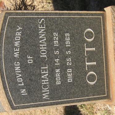 OTTO Michael Johannes 1922-1969