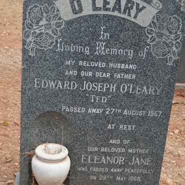 O'LEARY Edward Joseph -1957 &amp; Eleanor Jane -1968