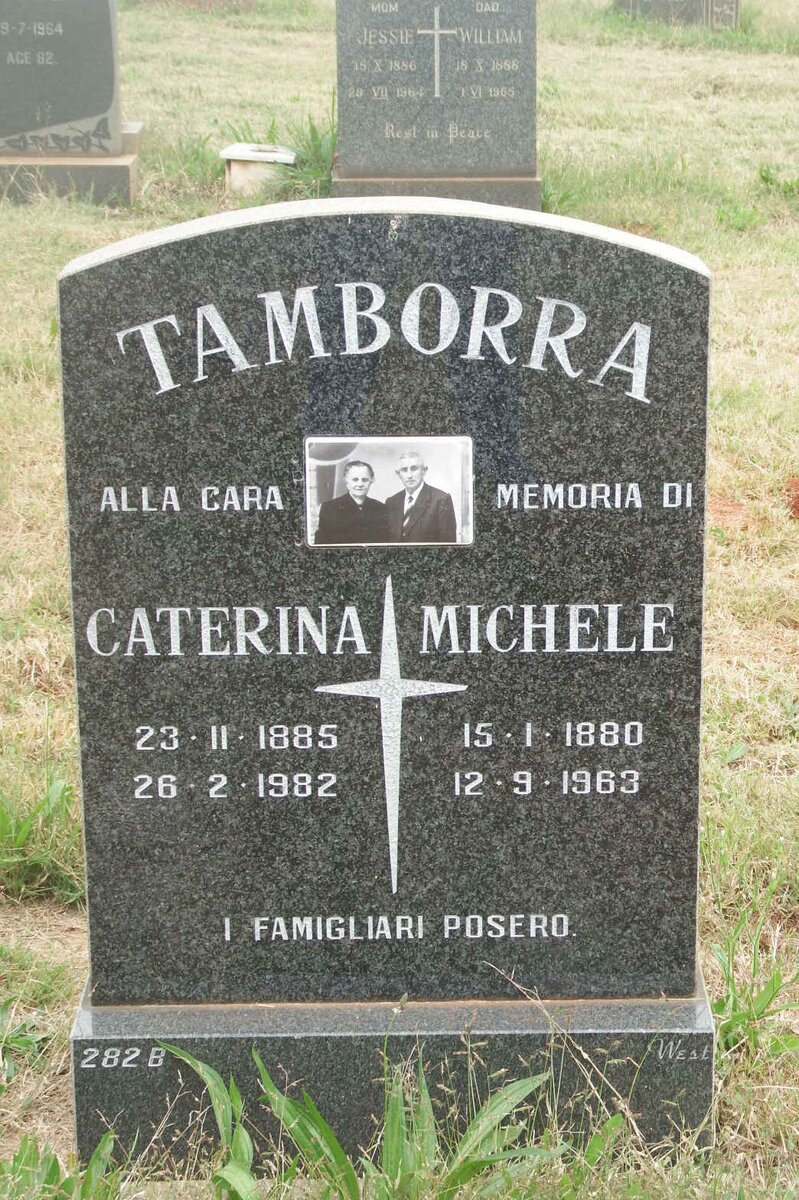 TAMBORRA Michele 1880-1963 &amp; Caterina 1885-1982
