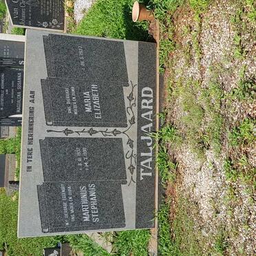 TALJAARD Marthinus Stephanus 1932-1990 &amp; Maria Elizabeth 1937-